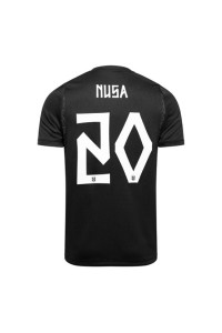 Norja Antonio Nusa #20 Jalkapallovaatteet Vieraspaita MM-kisat 2026 Lyhythihainen